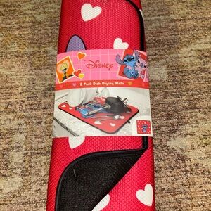 Stitch Valentine’s Dish Drying Mats